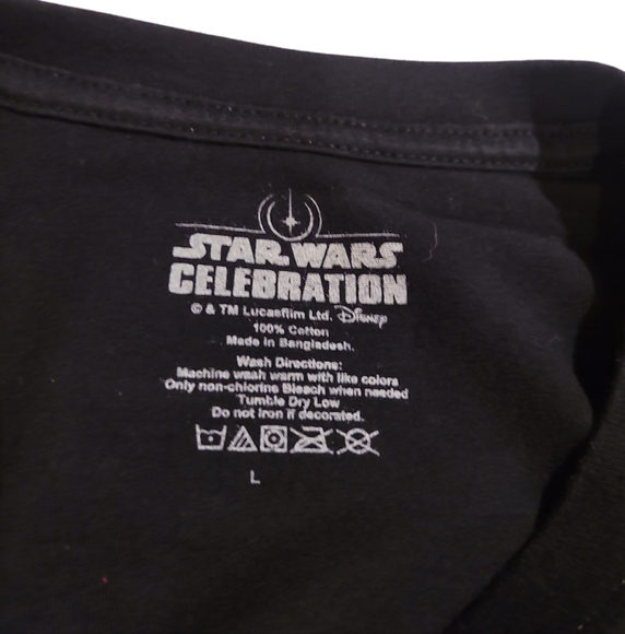 Star Wars Celebration Europe 2023 Darth Vader Men's Large T Shirt - Picture 3 of 5